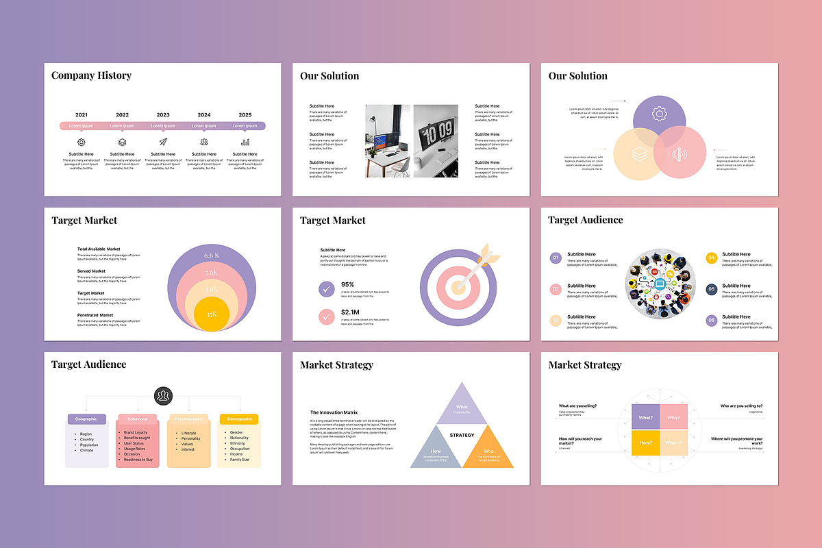 Marketing Plan PowerPoint Template, a Marketing Template by CreativeSlides (Photo 7 of 11)