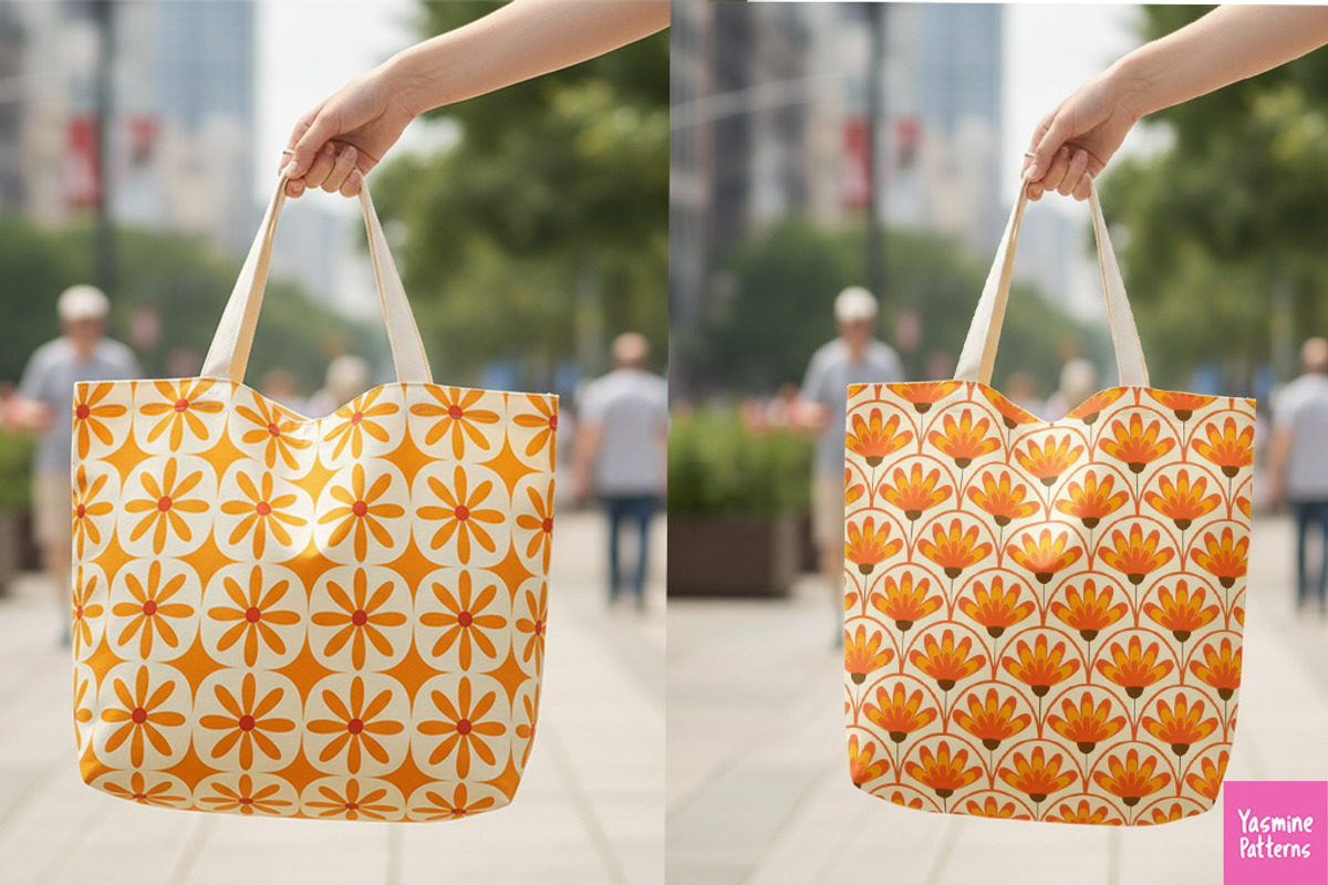 Atomic Floral Patterns Collection, a Pattern Graphic by Yasmine Patterns (Photo 7 of 7)