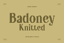 Badoney Knitted