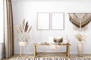 Frame Mockup Boho - 965, a Print Template by Mockup Shop (Thumbnail 2 of 3)