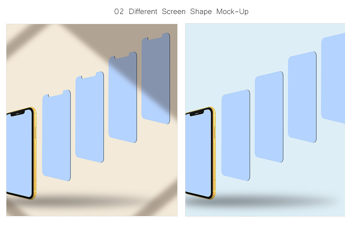 ALL 3D iPHONE MOCK-UP BUNDLE VOL-4, an iPhone Mockup by Graphicsworld125 (Photo 12 of 21)