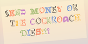 Rummage Sale, a Font by Ingrimayne Type (Thumbnail 3 of 7)