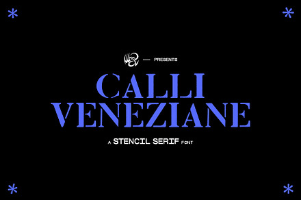 CALLI VENEZIANE Serif Font, a Font by MDP TYPEFACES