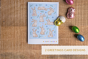 Hoppy Bunnies Easter Illustrations, an Animal Illustration by FalcoCreative (Thumbnail 9 of 9)