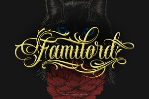 Handrid Familia Typeface