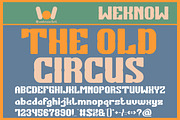 Vintage Carnival font, a Font by weknow (Thumbnail 2 of 8)