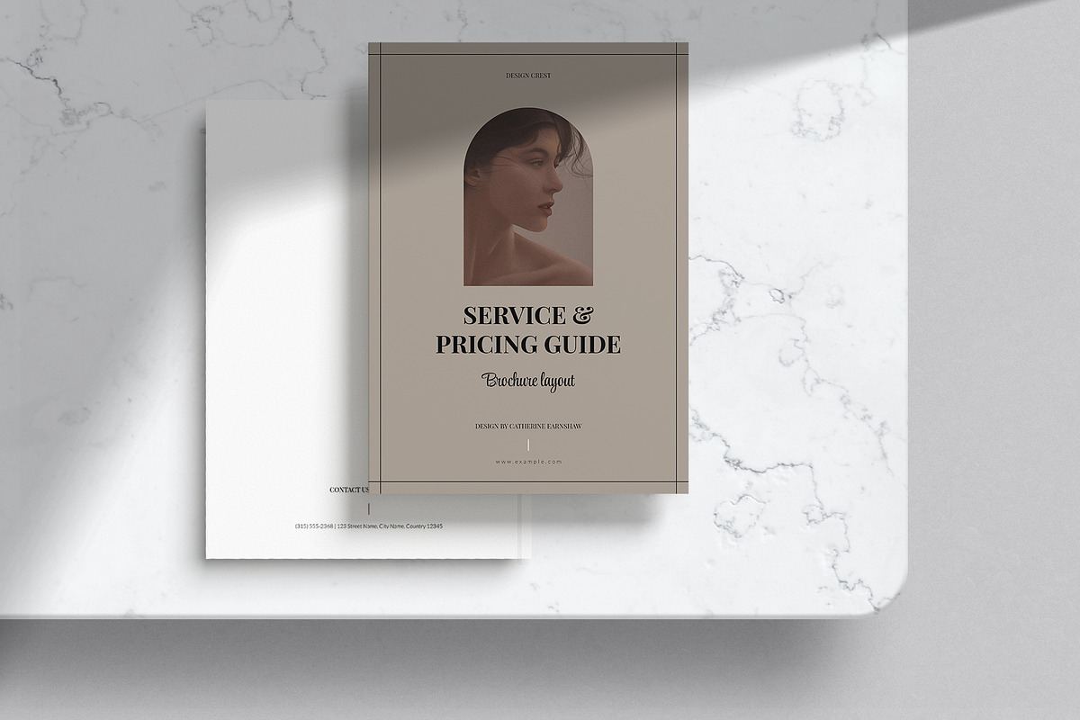 Service & Pricing Guide Template, a Magazine Template by DesignCrest (Photo 10 of 13)