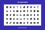 Night club icons, an Outline Icon by Wencory (Thumbnail 1 of 2)