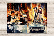 Retro Cinema Junk Journal Pages, a Person Illustration by GlamArtZhanna (Thumbnail 2 of 9)