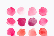 Big set watercolor vector stains, a Texture Graphic by Ibrin's Shop (Thumbnail 14 of 14)