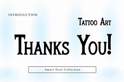 Tattoo Art, a Slab Serif Font by Wow Magic (Thumbnail 3 of 3)