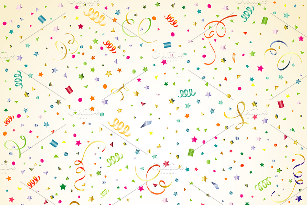 Birthday, Christmas Backgrounds, a Decorative Illustration by TAlex (Photo 3 of 6)