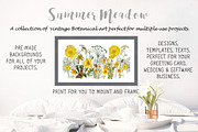 SUMMER MEADOW, an Invitation Template by Ginger Duck Graphics (Thumbnail 2 of 5)