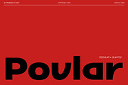 Povlar Font, a Sans Serif Font by Glyphminds Studios (Thumbnail 1 of 10)