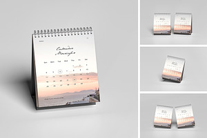 Calendar Mockup, a Merchandise Mockup by AnasStudio