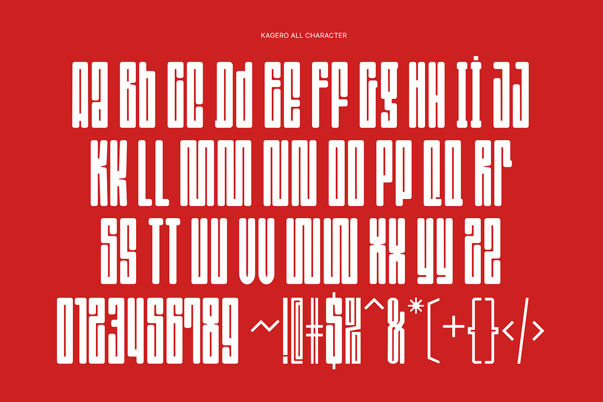 Kagero Rounded – Condensed Display, a Sans Serif Font by Youthlabs Studio (Photo 11 of 12)