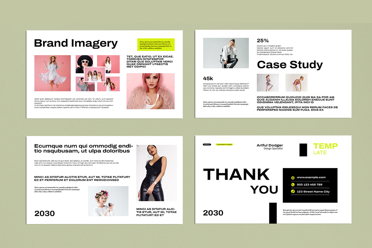 Portfolio Presentation Template, a Presentation Template by MightyDesign (Photo 5 of 8)