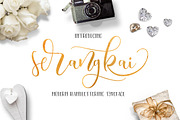 Serangkai Typeface, a Script Font by Thirtypath Studio (Thumbnail 1 of 7)