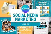 Church Social Media Marketing, a Social Media Template by ShayMadeWhat (Thumbnail 1 of 4)