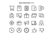 Bold Line Icons, an Outline Icon by Howcolour (Thumbnail 34 of 151)