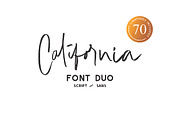 California Vibe // Font Duo, a Script Font by floral studio (Thumbnail 8 of 8)