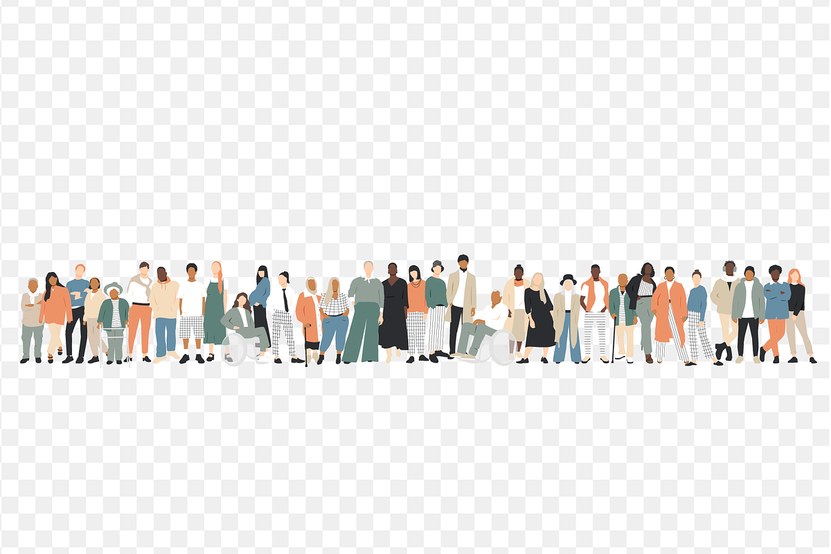 Group of people collection, a Person Illustration by Stafeeva (Photo 6 of 6)