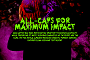 Grimooza Splatter Spooky Font, a Handwritten Font by mesuka (Thumbnail 3 of 5)