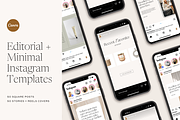 Clean Editorial Instagram Templates, a Social Media Template by Madewest Supply Co. (Thumbnail 2 of 7)
