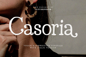 Casoria Serif, a Serif Font by Letter Fresh