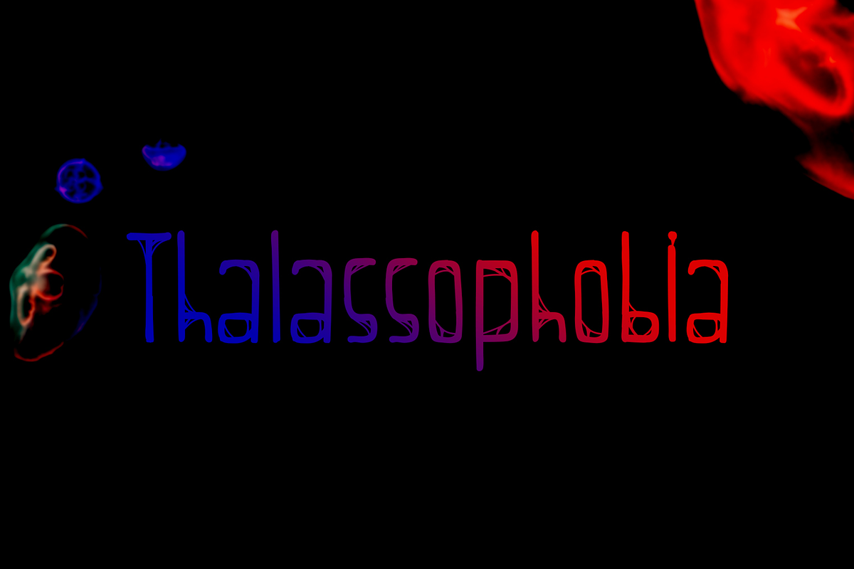 Thalassophobia, a Symbol Font by Bloodline (Photo 1 of 6)