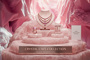 Pink Crystal Cave Stairs Stock Photo, a Nature Photo by Aura Canyon HQ (Thumbnail 7 of 8)
