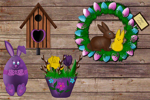 Easter All Day Clip Art