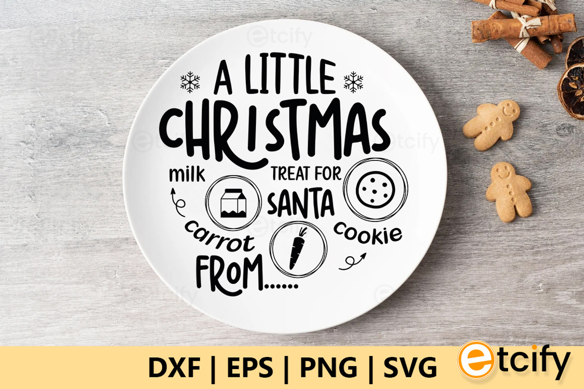 Christmas Tray SVG Bundle, an Illustration by Etcify (Photo 3 of 4)