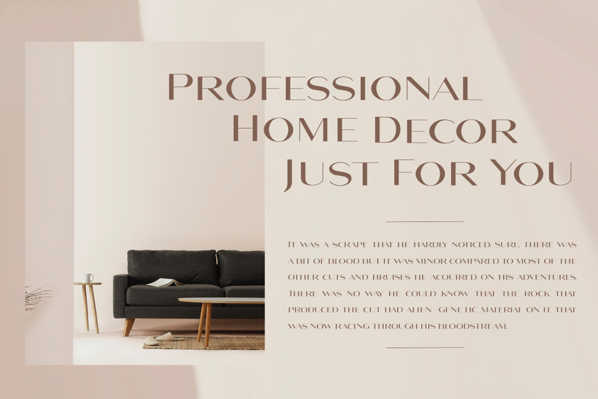 Maghony - Modern Sans Serif Font, a Sans Serif Font by Sronstudio (Photo 2 of 9)