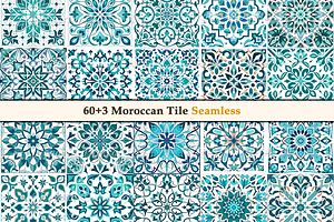 Moroccan Pattern Tile V1