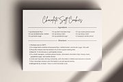 Minimalist Recipe Card Template, a Card Template by OrganizationOasisRo (Thumbnail 3 of 10)
