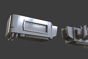 Futuristic Scifi Industry Aircon-PBR, an Object 3D Model by TFE Game Art (Thumbnail 9 of 11)