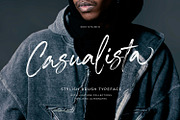 Casualista, a Script Font by din-studio.com (Thumbnail 1 of 11)