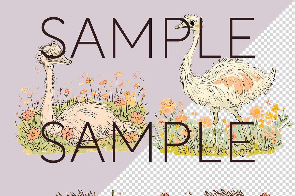 Pastel Australian Animal Clipart, an Animal Illustration by Pawcasso's Portraits (Photo 2 of 7)