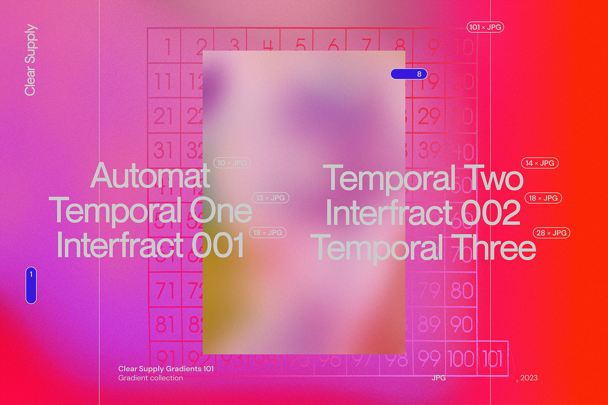 Gradients 101, a Background Graphic by Clear Supply (Photo 6 of 10)