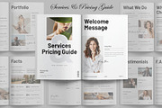 Services & Pricing Guide Template, a Magazine Template by GoldenGrid Studio (Thumbnail 2 of 15)