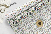 Kids Construction Seamless Patterns, a Pattern Graphic by Oksana Dovhopol Art (Thumbnail 14 of 15)
