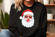 Santa Blowing Bubble Christmas PNG, an Illustration by Craft Nest (Thumbnail 4 of 6)