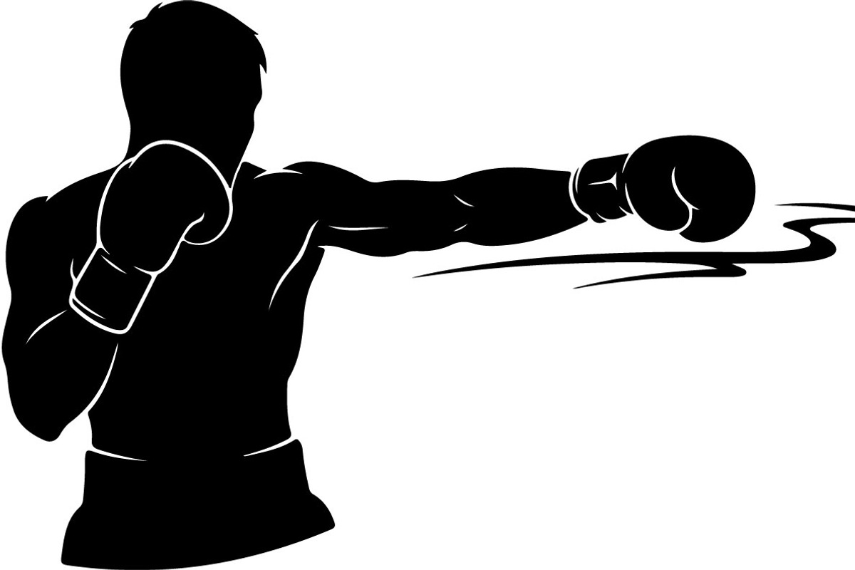 Boxing Fighter Silhouette Bundle, an Illustration by Designs_River (Photo 27 of 31)