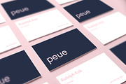 Peue Realsitic Business Card Mockup, a Business Card Template by Wild Ones (Thumbnail 13 of 13)