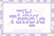 Tiki Tangle - Retro Display Font, a Serif Font by Shakira Studio (Thumbnail 1 of 15)