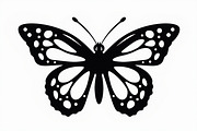Delicate Butterfly Laser Cut Design, an Icon by hafijul (Thumbnail 3 of 13)