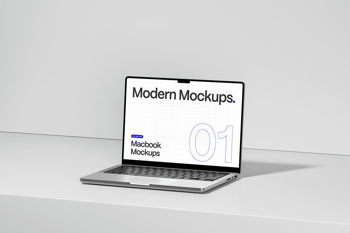 Minimal Macbook Mockups Vol 1, a Mac Mockup by Modern Mockups (Photo 12 of 17)