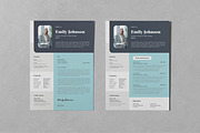 Resume/CV – Vol. 19.2, a Resume Template by kdadan. (Thumbnail 2 of 4)