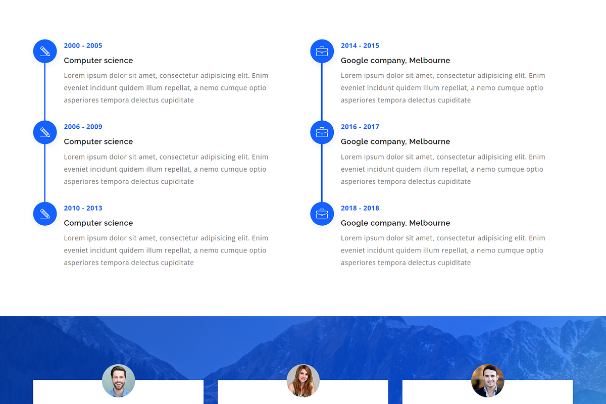 Minimal Developer Portfolio HTML, a Bootstrap Template by Themeplaza (Photo 5 of 7)
